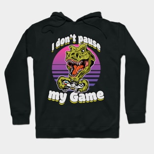 Gaming Dino Gamer Gifts Hoodie